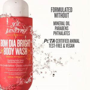 Bom Dia Bright Clarifying AHA BHA Body Wash Sol De Janeiro