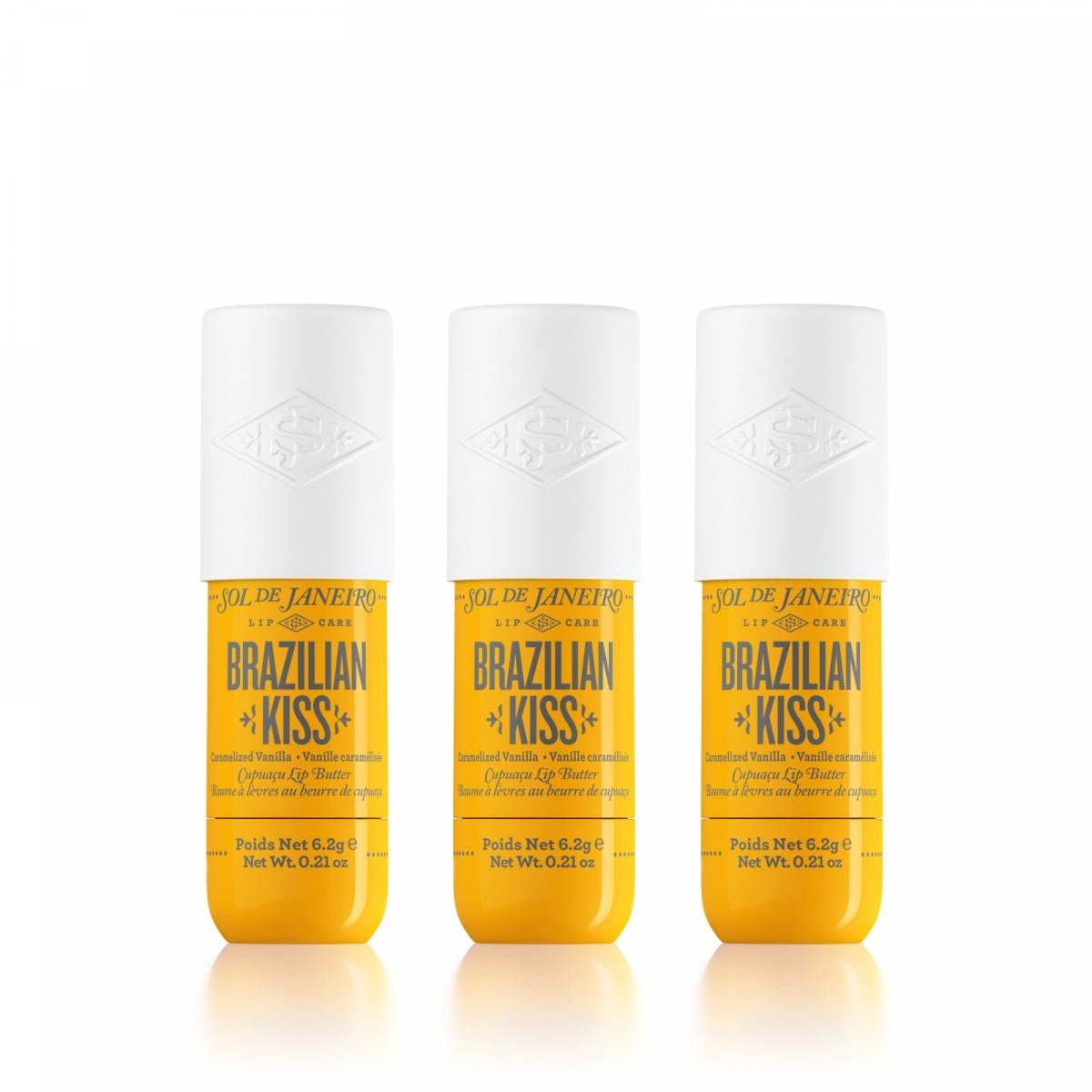 Brazilian Kiss Cupuaçu Lip Butter Bundle Sol De Janeiro
