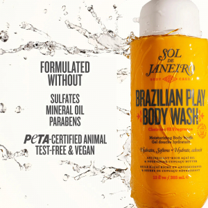 Brazilian Play Moisturizing Shower Cream-Gel Sol De Janeiro