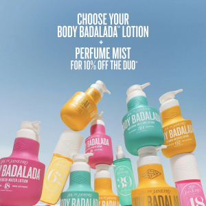 Choose Your Body Badalada Lotion + Mist Duo Sol De Janeiro