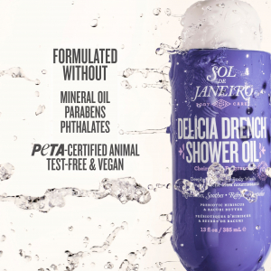 Delícia Drench Shower Oil Sol De Janeiro