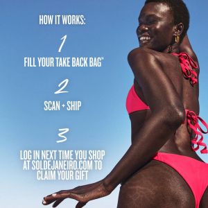 Trashie Take Back Bag Sol De Janeiro