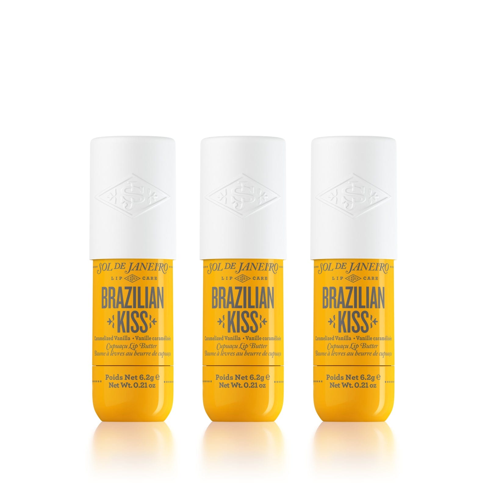 Brazilian Kiss Cupuaçu Lip Butter Bundle Sol De Janeiro