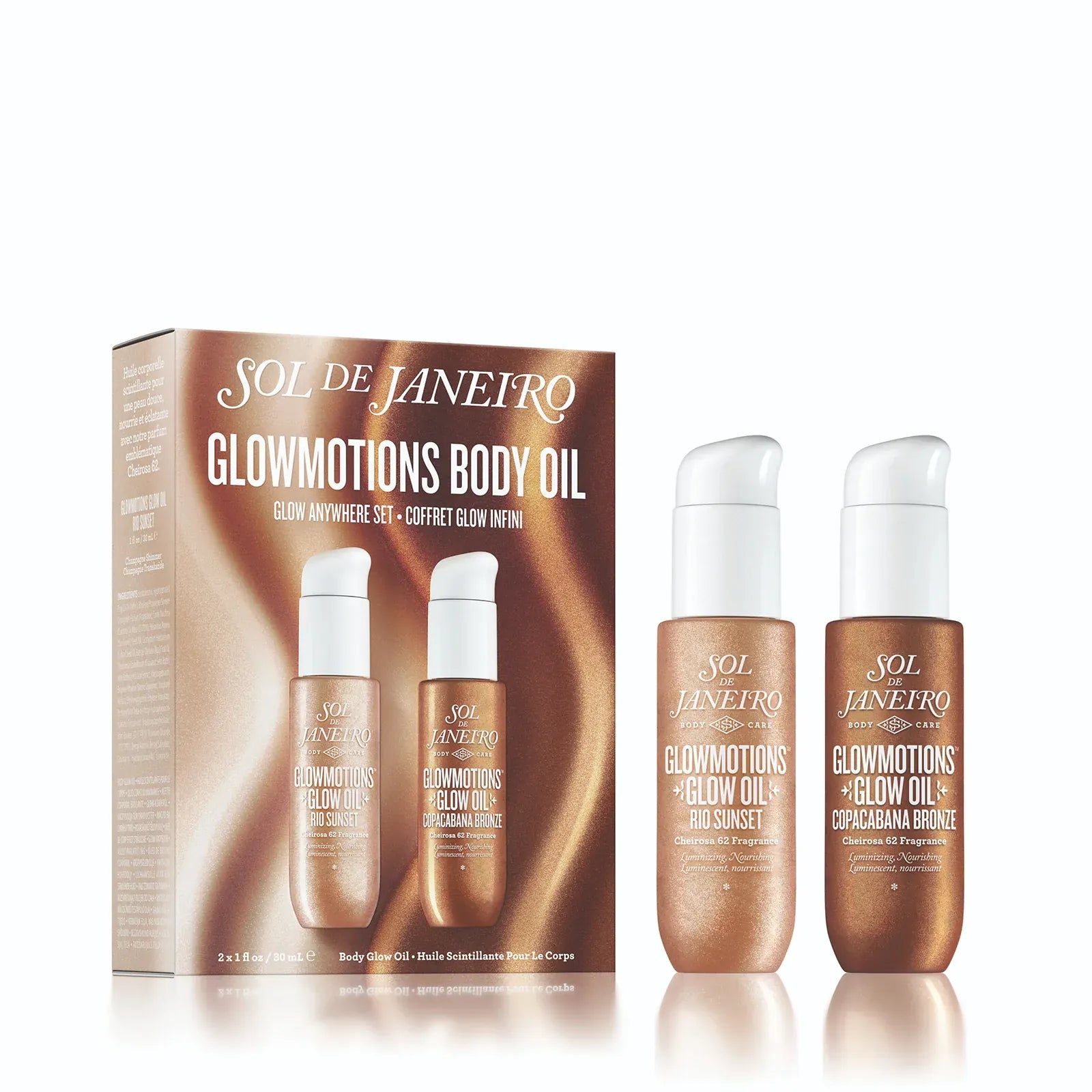 Glowmotions Body Oil Glow Anywhere Set Sol De Janeiro