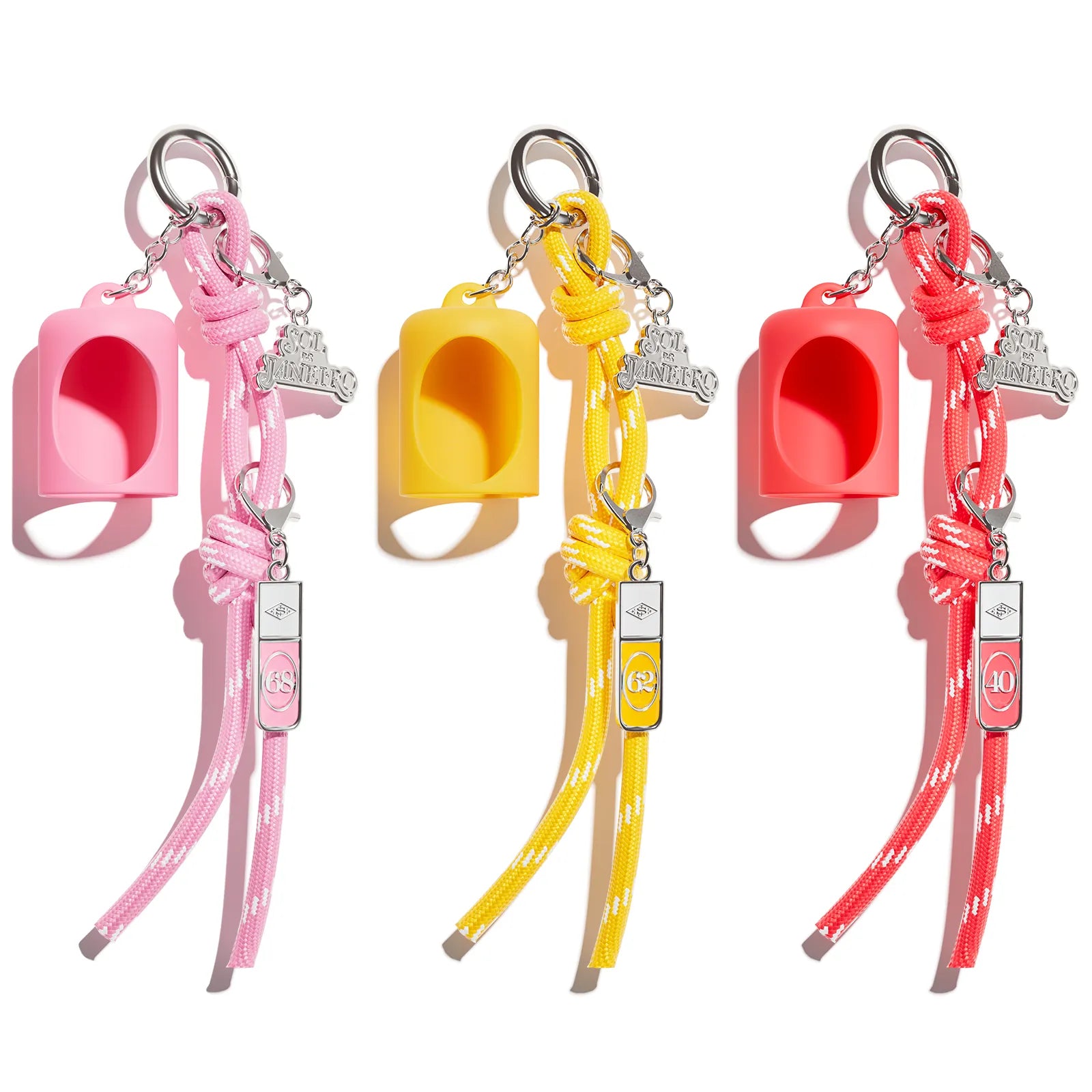 Jelly Perfume Balm Keychain Trio Sol De Janeiro